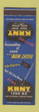 Matchbook Cover - KRNT Radio Des Moines IA