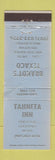 Matchbook Cover - Brandt's Texaco Tahneta Inn POOR