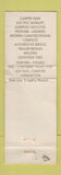 Matchbook Cover - Brandt's Texaco Tahneta Inn POOR