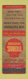Matchbook Cover - Shell oil gas Tom Patterson Lima OH WEAR