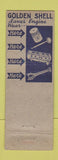Matchbook Cover - Shell oil gas Tom Patterson Lima OH WEAR