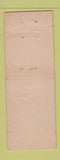 Matchbook Cover - Rein's Tavern Algoma WI ADVANCE low phone #