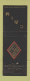 Matchbook Cover - Chicago & Illinois Midland Railroad WEAR