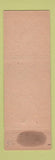 Matchbook Cover - Caltex oil gas Brussels Belgium WORN
