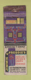 Matchbook Cover - Jimmie & Freddie's Restaurant Culver City CA POOR