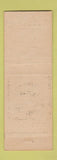 Matchbook Cover - Derry Star Texaco oil gas Monterey Park CA