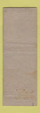 Matchbook Cover - Shell oil gas WJ Eaton Columbiana OH Firestone Tires WEAR