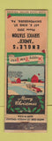 Matchbook Cover - Engle's Amoco oil gas Shippensburg PA Christmas WORN