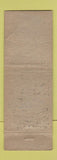Matchbook Cover - Engle's Amoco oil gas Shippensburg PA Christmas WORN