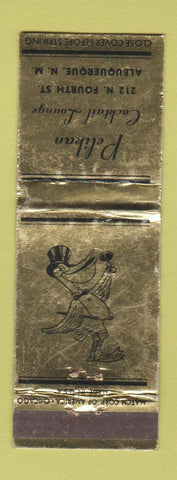 Matchbook Cover - Pelikan Cocktail Lounge Albuquerque NM WORN