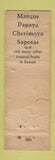 Matchbook Cover - Jones Modern Foods Beverly Hills CA CROWN POOR