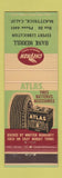 Matchbook Cover - Chevron oil gas Hank Merrill McKittrick CA low phone #