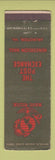 Matchbook Cover - Post Exchange Henderson Hall Arlington VA Marines