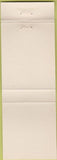 Matchbook Cover - Seafood Grotto Dick's Fairfield CA yellow
