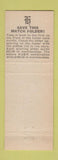 Matchbook Cover - KGEN Radio Porterville CA LeRoy's Maple Furniture