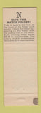 Matchbook Cover - KGEN Radio Rich's Spudnut Shop Delano CA