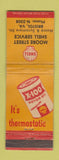 Matchbook Cover - Shell oil gas Moore Street Bristol VA WEAR