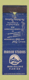 Matchbook Cover - Marine Studios Marineland FL St Augustine WORN