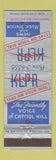Matchbook Cover - KLPR Radio 1140 Washington DC?