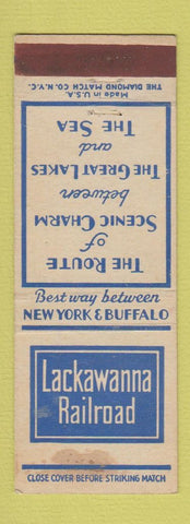 Matchbook Cover - Lackawanna Railroad WEAR