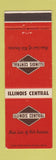 Matchbook Cover - Illinois Central Railroad
