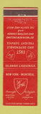 Matchbook Cover - Delaware & Hudson Railroad