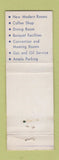 Matchbook Cover - Potato City Hotel Coudersport PA WEAR