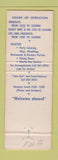 Matchbook Cover - The Helm Naval Station Newport RI