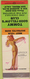 Matchbook Cover - Good Fellow's Club San Pedro CA pinup