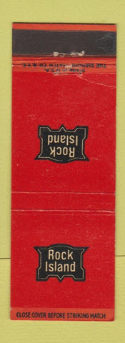 Matchbook Cover - Rock Island Railroad
