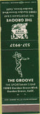 Matchbook Cover - The Groove Garden Grove CA Football graphics
