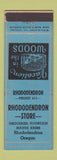 Matchbook Cover - Rhododendron Store Grocery OR ADVANCE Maude Krebs low phone #