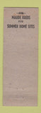 Matchbook Cover - Rhododendron Store Grocery OR ADVANCE Maude Krebs low phone #