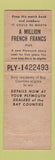 Matchbook Cover - KYA KROW Radio Plymouth Dealers San Francisco CA
