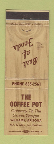 Matchbook Cover - The Coffee Pot Williams AZ WEAR
