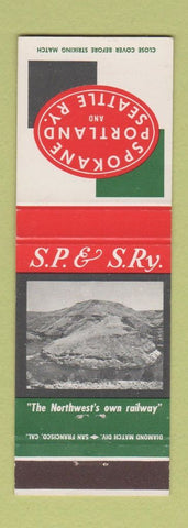Matchbook Cover - Spokane Portland and Seattle Railroad