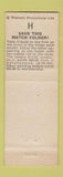 Matchbook Cover - KYJC Radio Medford OR Faber's Grocery Central Point OR