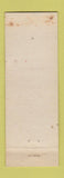 Matchbook Cover - Shell oil gas Briggs' Manistique MI WEAR