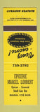 Matchbook Cover - Epicerie Marcel Loubert Maria Cte Bon QC