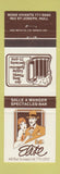 Matchbook Cover - Bar Elite Hull QC girlie