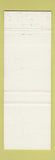 Matchbook Cover - Bar Elite Hull QC girlie