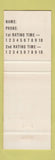 Matchbook Cover - Chevy's Diner Bar Memphis TN