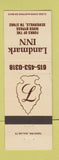 Matchbook Cover - Landmark Inn Sevierville TN WEAR