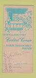 Matchbook Cover - Town and Country Restaurant Dallas TX 30 Stick