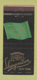 Matchbook Cover - Shagmoor Wool New York City Linder Bros Clothes 30 Stick