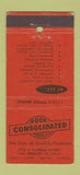 Matchbook Cover - Rock Consolidated Products Los Angeles CA 30 Stick