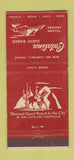 Matchbook Cover - Catalina Guest Ranch Tucson AZ WEAR 30 Stick