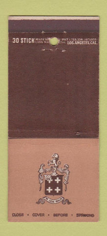 Matchbook Cover - Marler's Beverly Hills CA 30 Stick