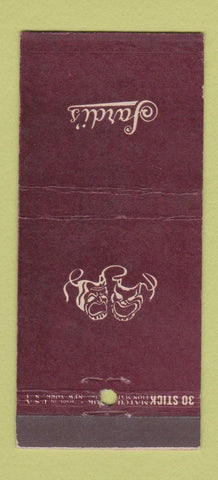 Matchbook Cover - Sardi's Restaurant New York City 30 Stick
