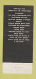 Matchbook Cover - Hotel Di Lido Miami Beach FL 30 Stick